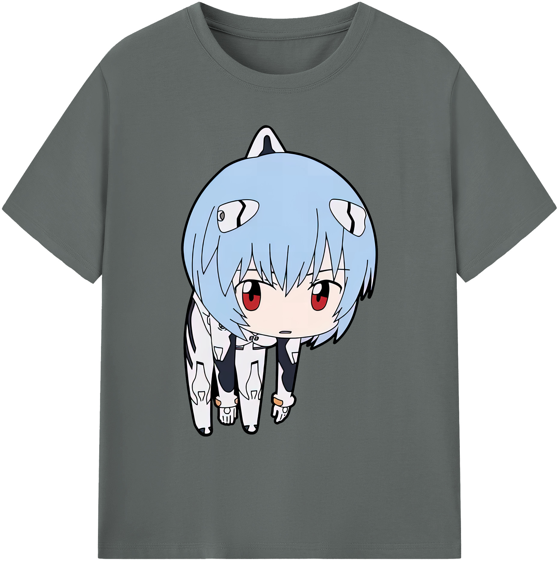 （画像用） EVA 新世紀エヴァンゲリオン 綿100％ メンズ半袖Tシャツ｜肌触りやわらか＆通気性